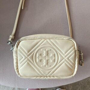 Tory Burch cream mini bag